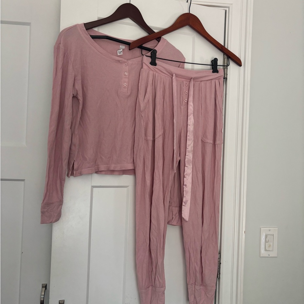 Blush Pink Women's Pajama Set